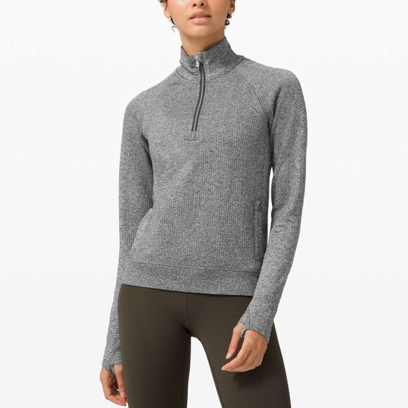 lululemon athletica Tops - Lululemon Engineered Warmth Half Zip